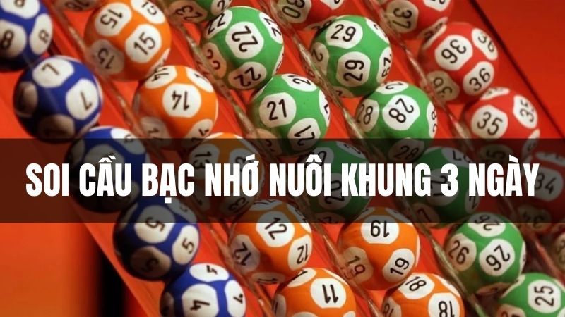 Bạc nhớ lô đề nuôi khung 3 ngày chuẩn chỉnh