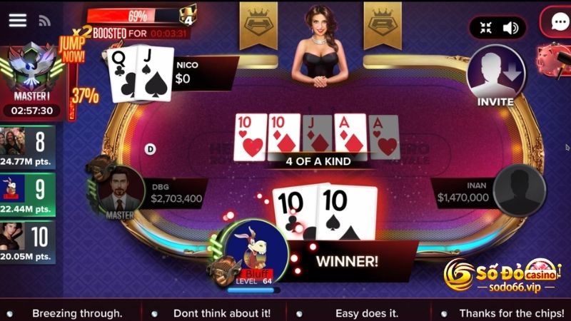 Lợi thế khi anh em chơi Poker online 